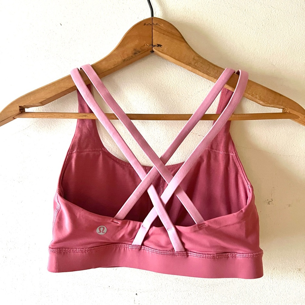 lululemon Energy Pink Sports Bra